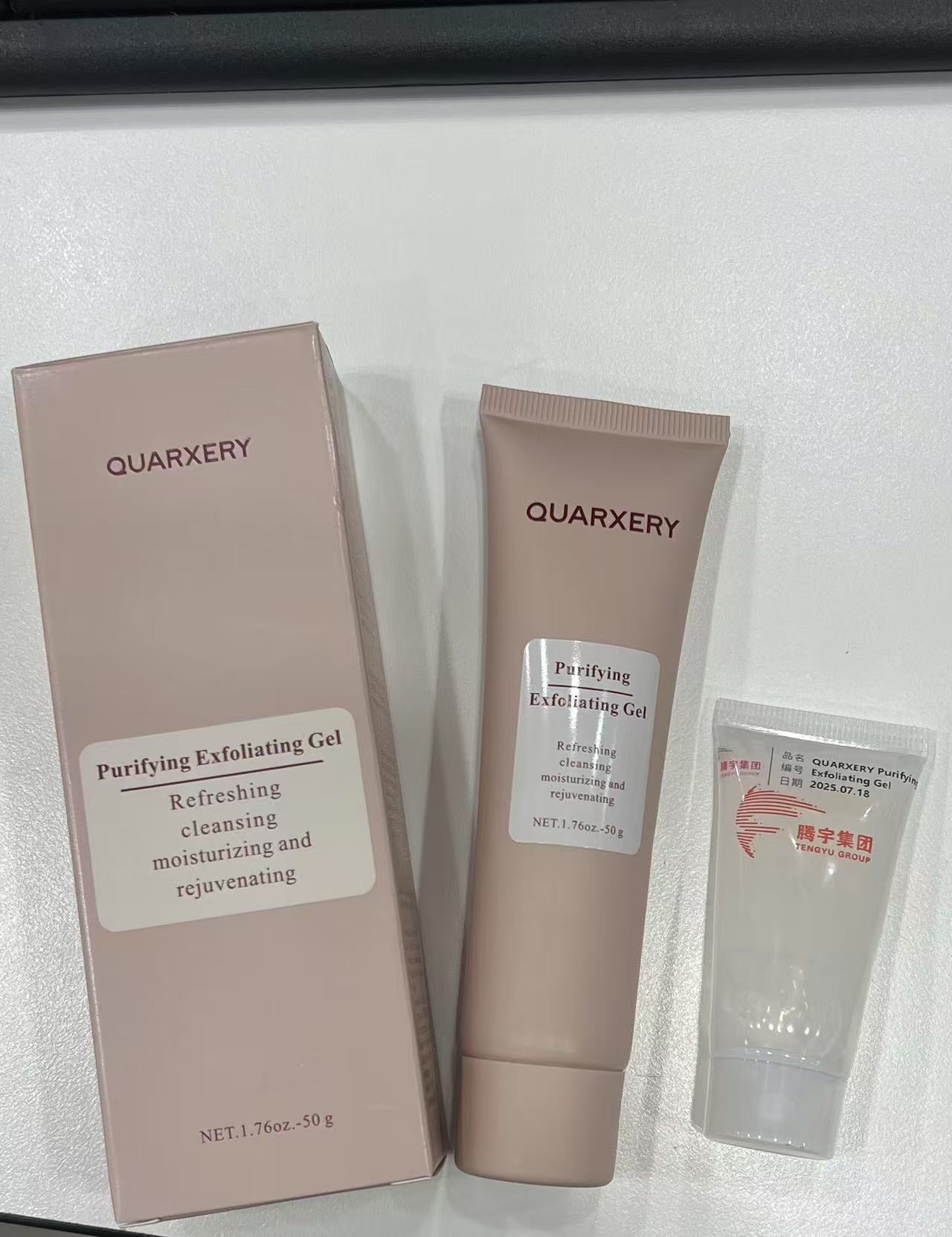 Gel Exfoliant Purifiant QUARXERY – Éclat Instantané & Peau Douce