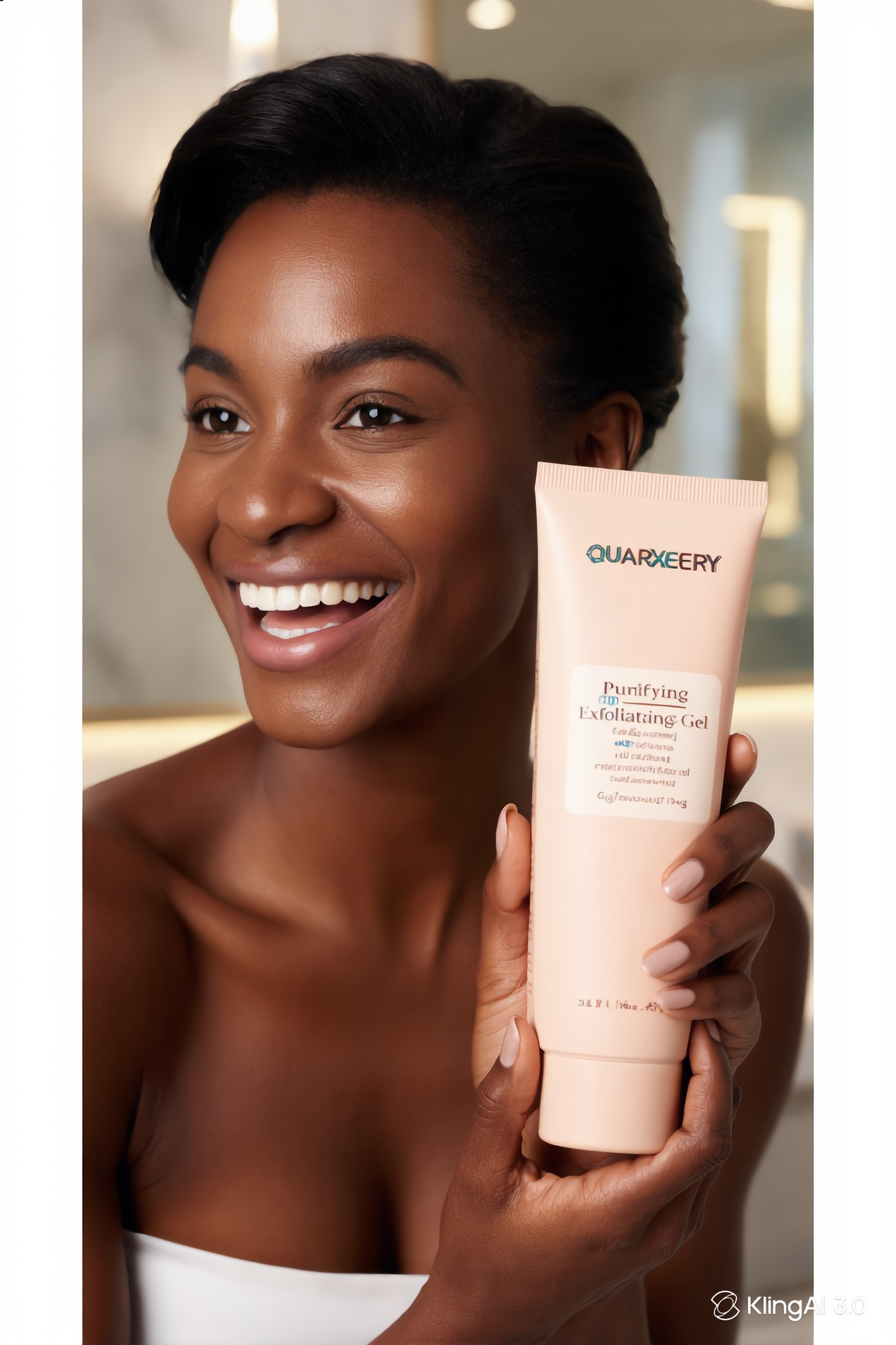 Gel Exfoliant Purifiant QUARXERY – Éclat Instantané & Peau Douce