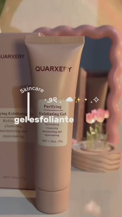 Gel Exfoliant Purifiant QUARXERY – Éclat Instantané & Peau Douce